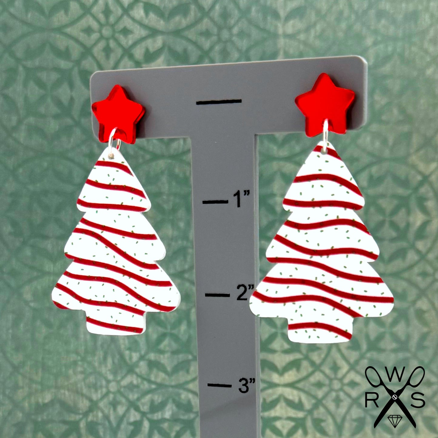 Christmas Cake Dangles