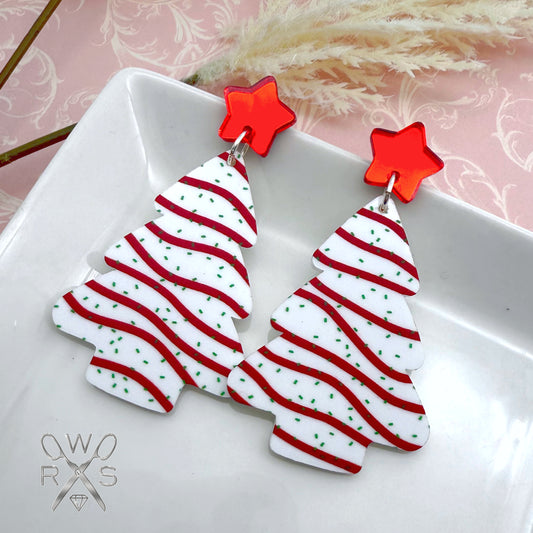 Christmas Cake Dangles