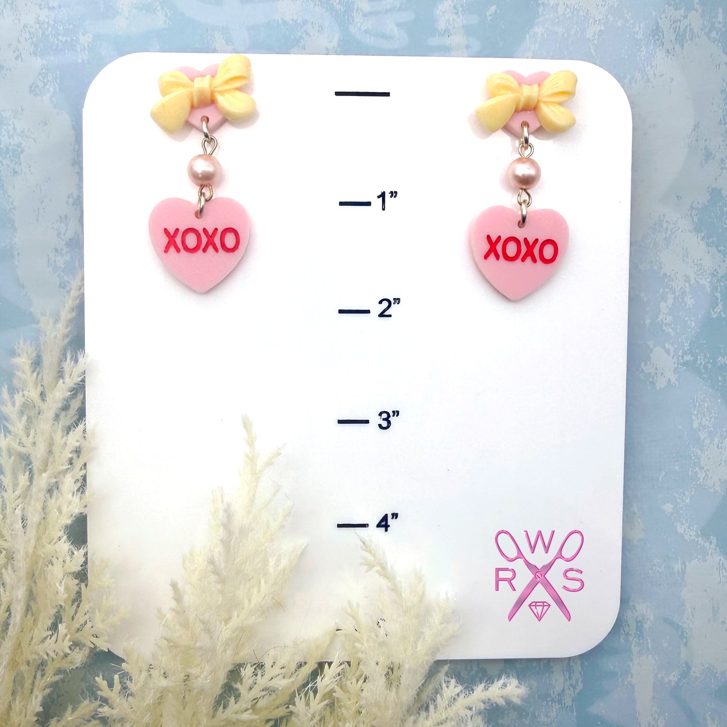 Conversation Hearts Dangles XOXO