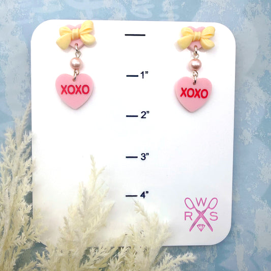 Conversation Hearts Dangles XOXO