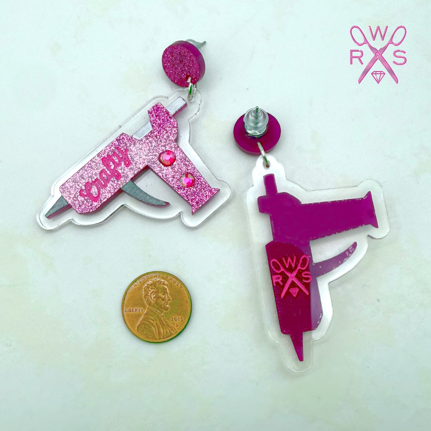 Crafty Girl Glue Gun Dangles