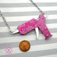 Crafty Girl Glue Gun Necklace