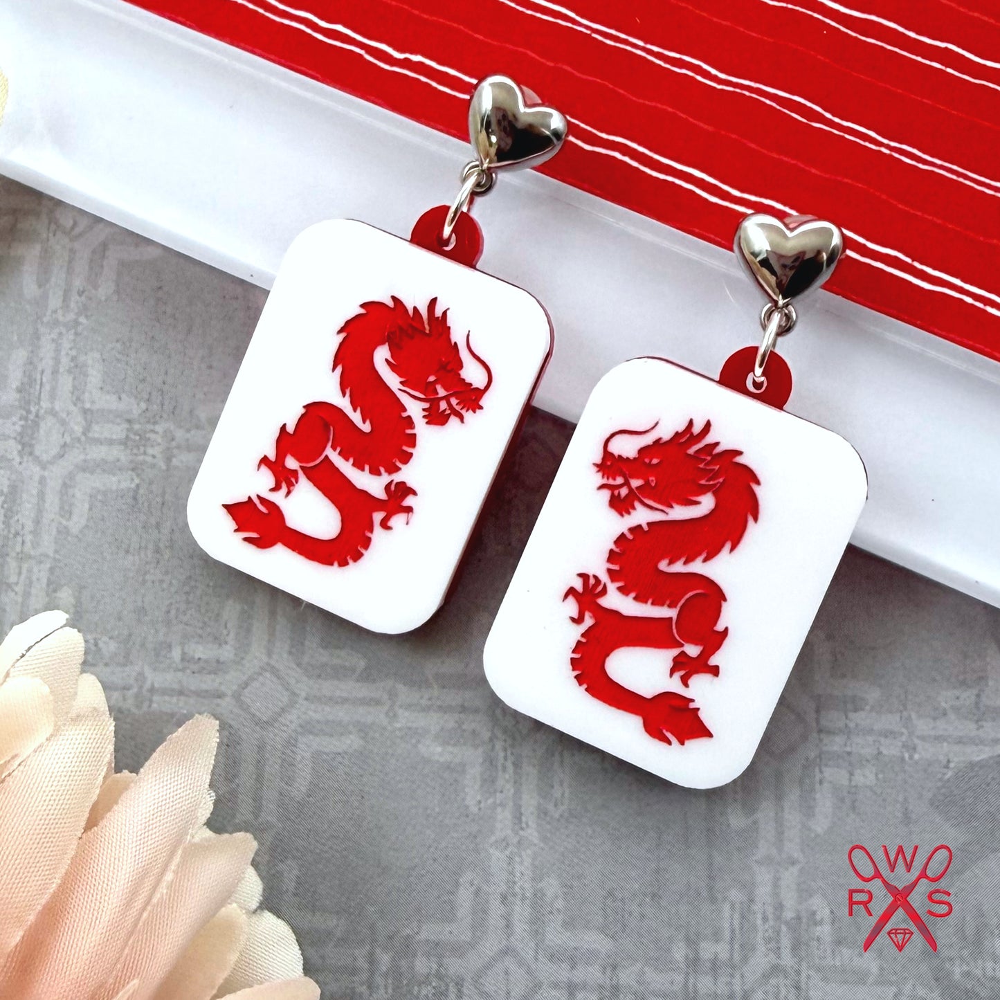 Dragon Mahjong Dangles