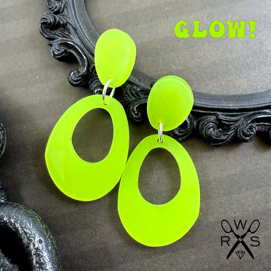 Everyday Dangles in Glow in the Dark