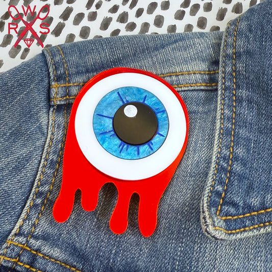 Eyeball Brooch