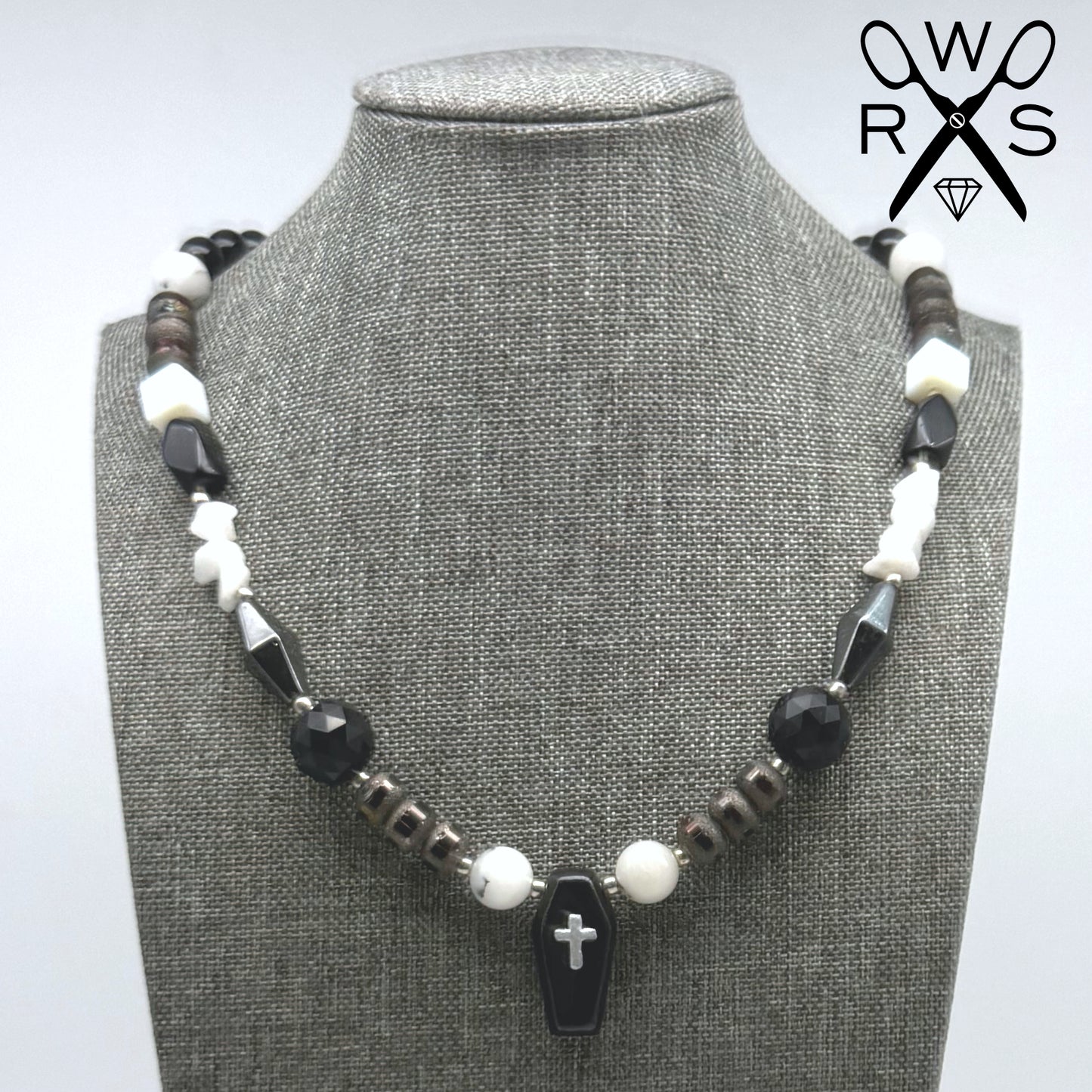 Forever Yours Beaded Gemstone Necklace