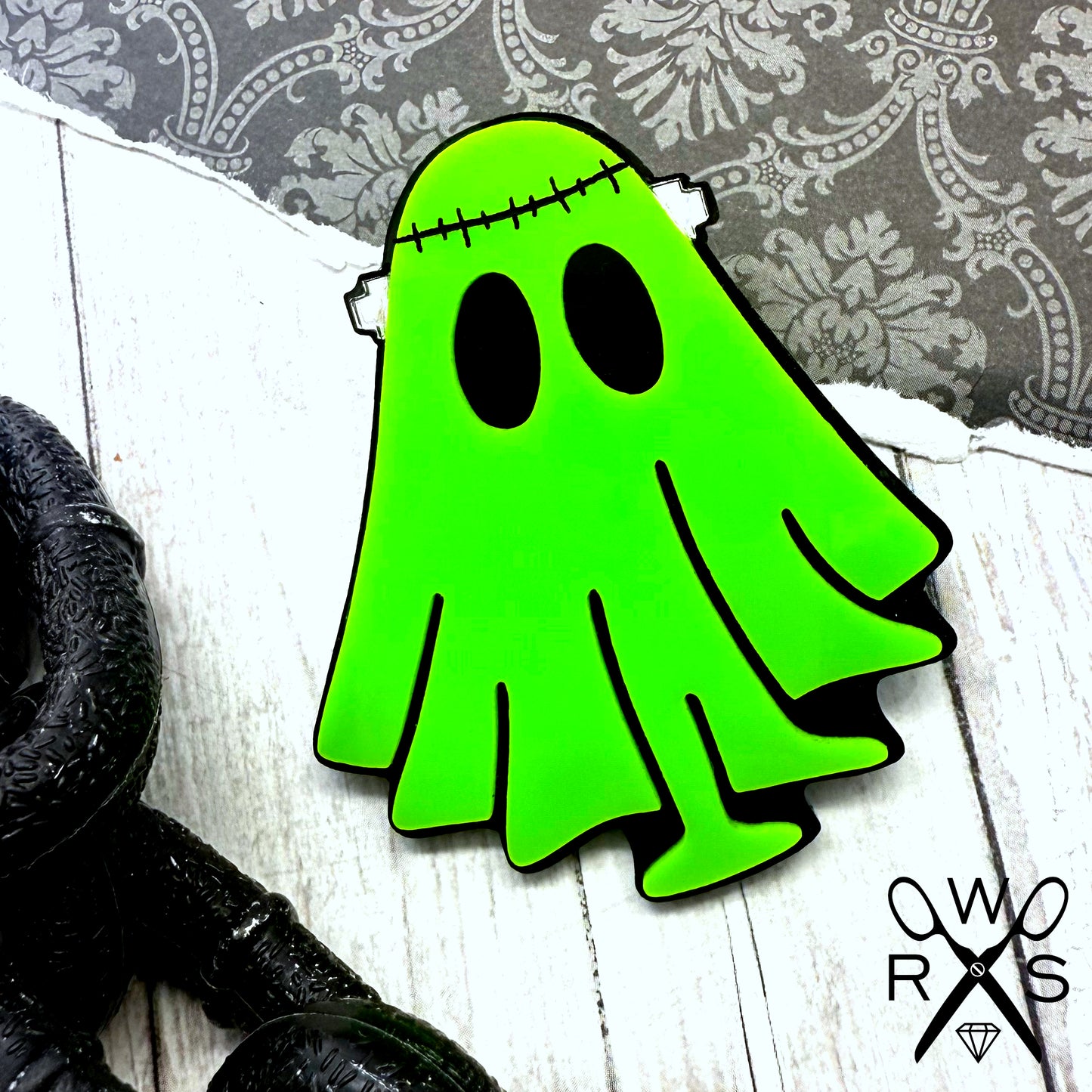 Franken Ghost Brooch