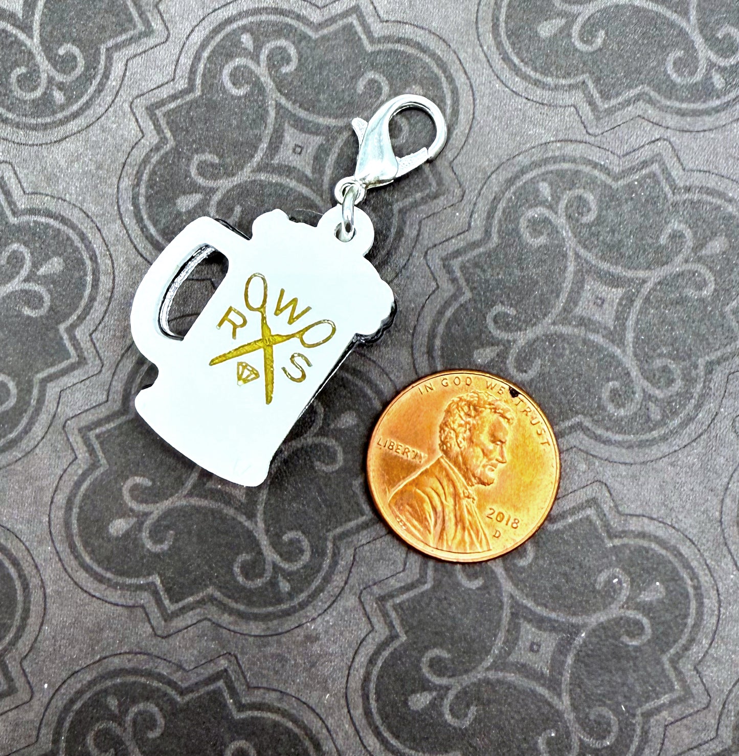 Frosty Beer Bestie Charm