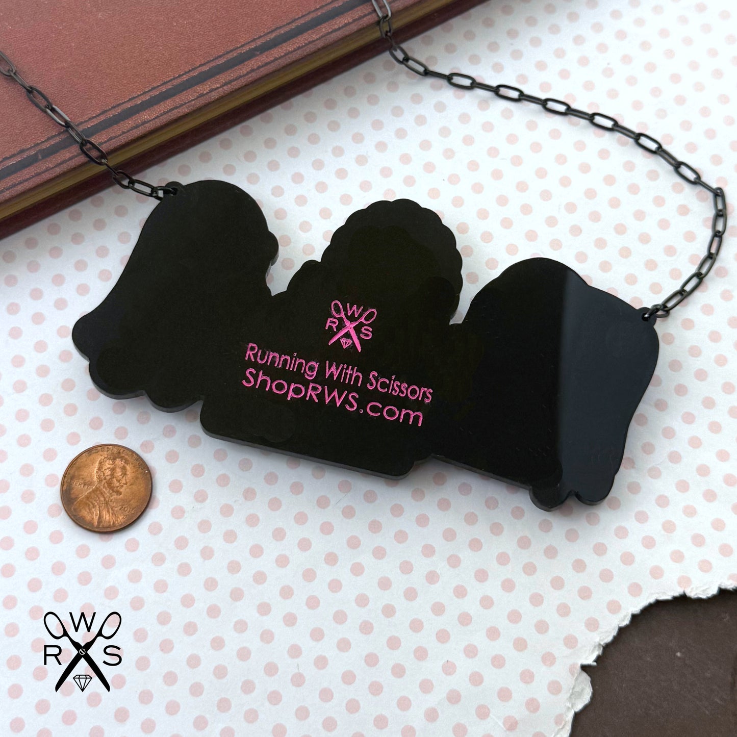 Ghost Book Club Necklace