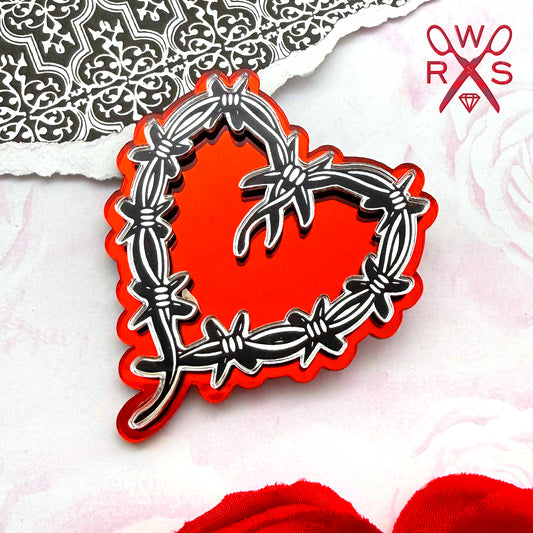 Guarded Heart Brooch