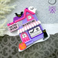 Haunted Bookstore Brooch in Laser Cut Acrylic