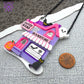 Haunted Bookstore Necklace in Laser Cut Acrylic