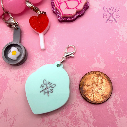 Heart Padlock Bestie Charm