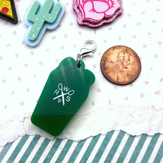 Iced Coffee Bestie Charm