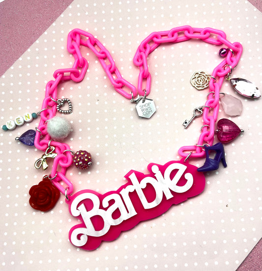 Barbie Charm Necklace