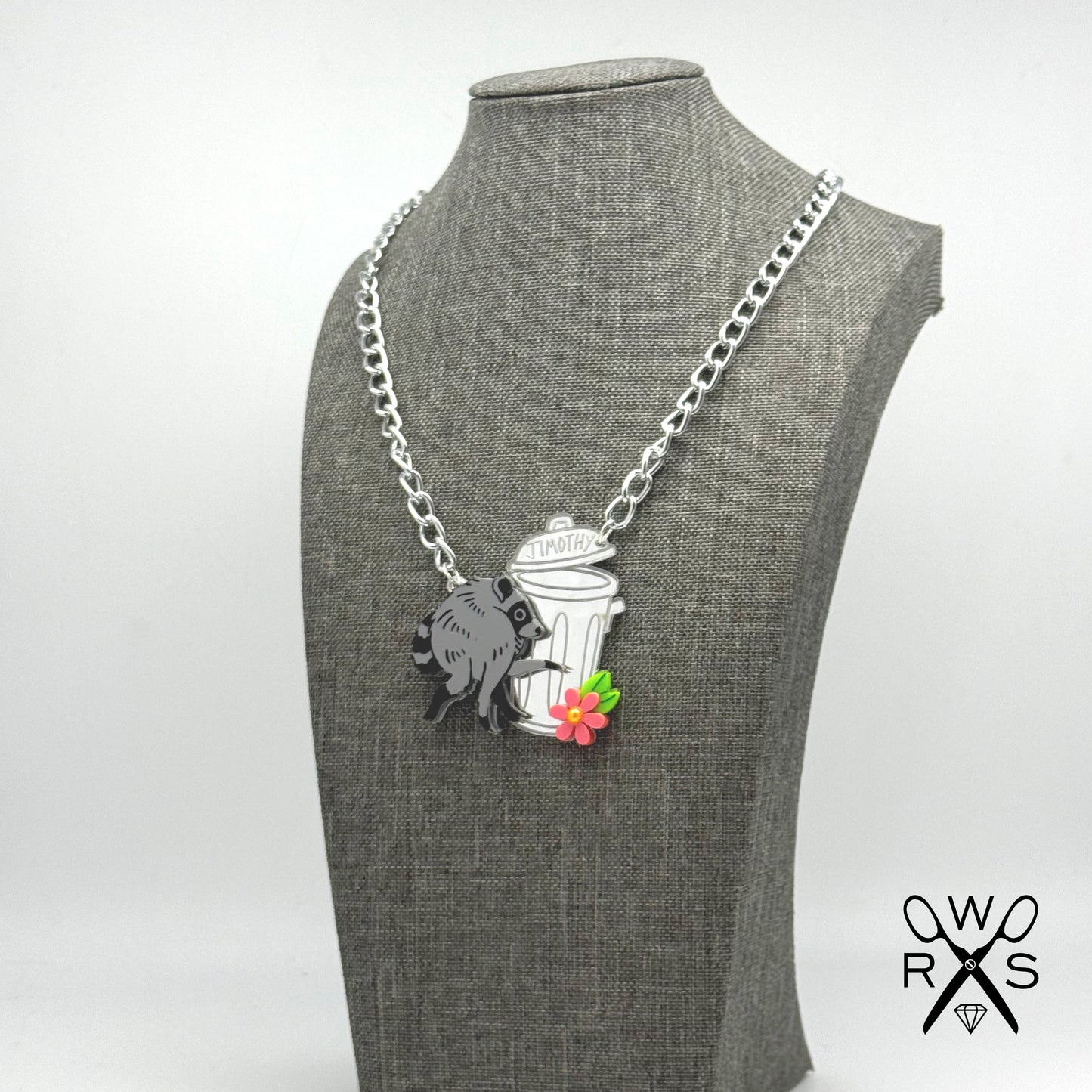Everyone's Favorite Raccoon Necklace