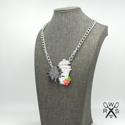 Everyone's Favorite Raccoon Necklace