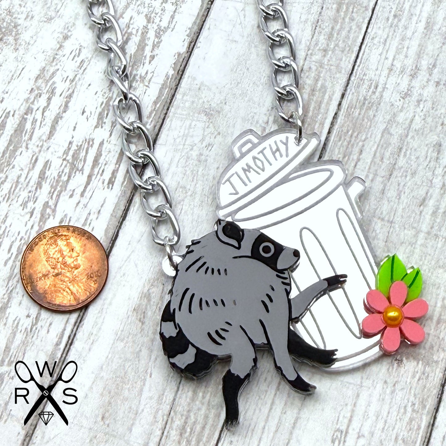 Everyone's Favorite Raccoon Necklace