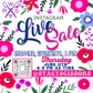 Live Sale Order for Amy