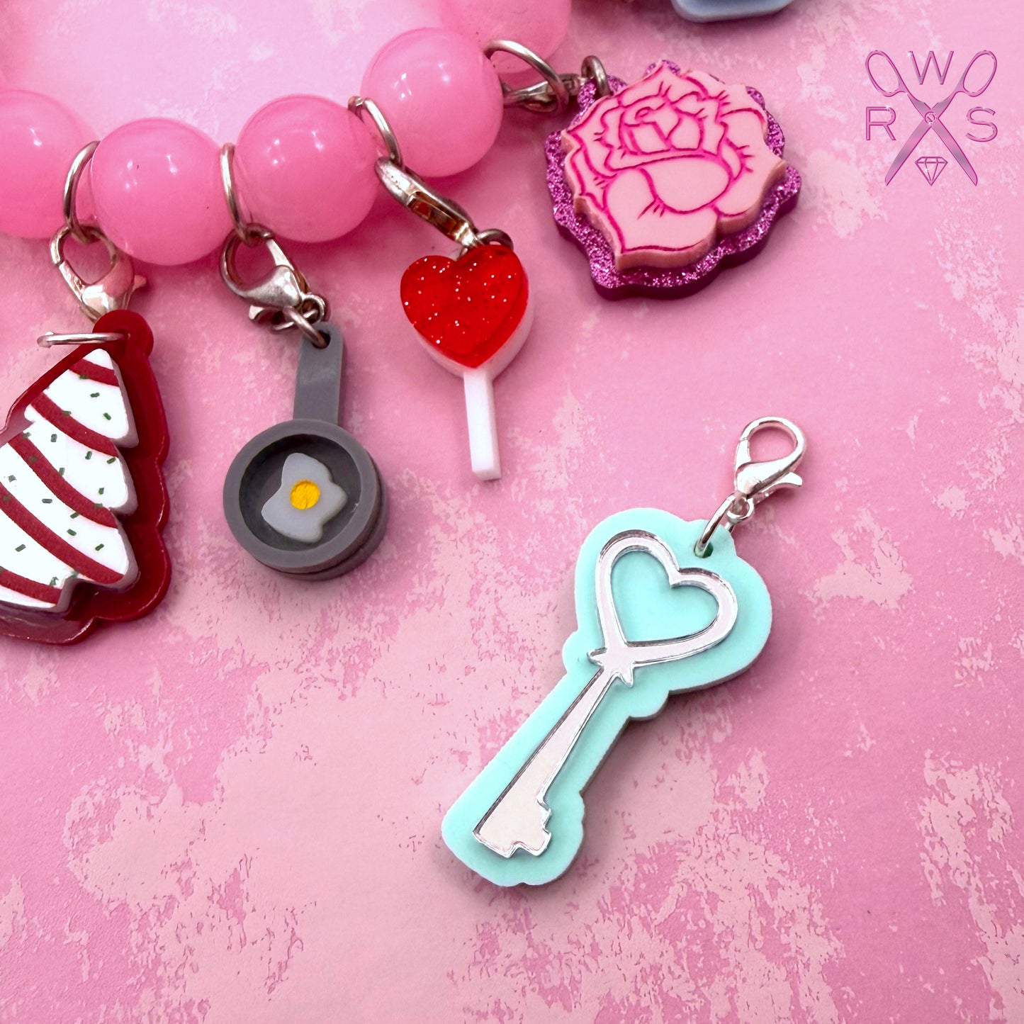 Key Bestie Charm