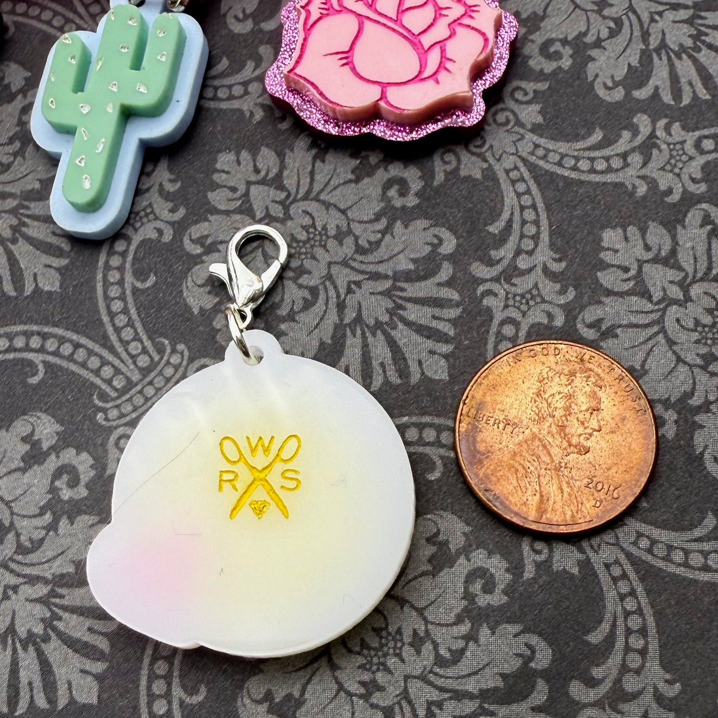 Kiss Emoji Bestie Charm