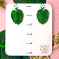 Luxe Leaves Dangle Earrings