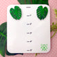 Luxe Leaves Statement Studs