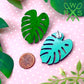 Luxe Leaves Statement Studs