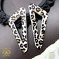 On Point Statement Studs in Leopard