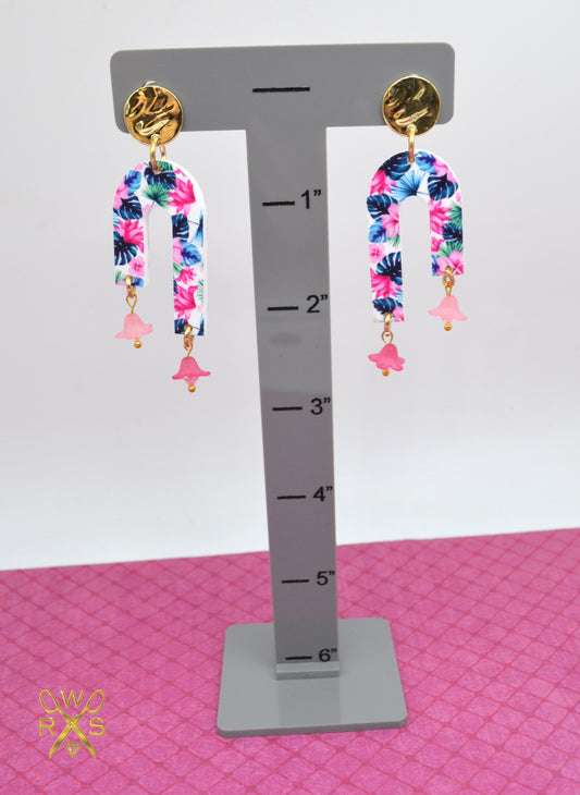 SALE Paradise Garden Dangles - Laser Cut Acrylic