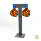 Patchwork Pumpkin Dangles