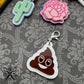 Poop Emoji Bestie Charm