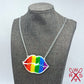 Rainbow Kiss Necklace