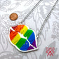 Rainbow Kiss Necklace