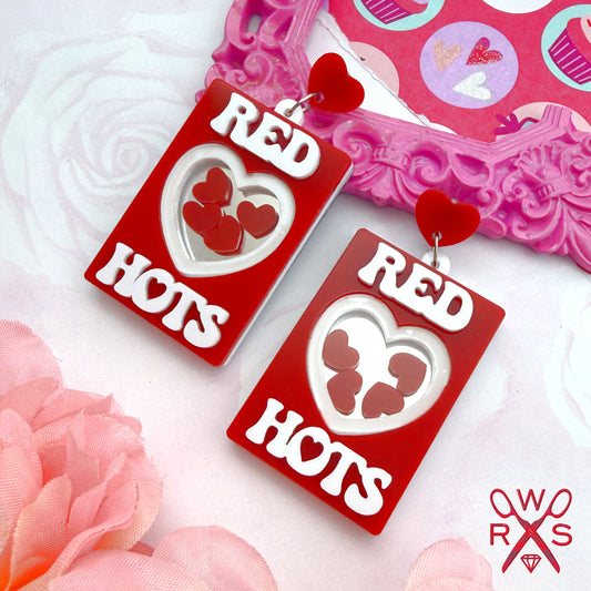 Red Hots Shaker Dangles