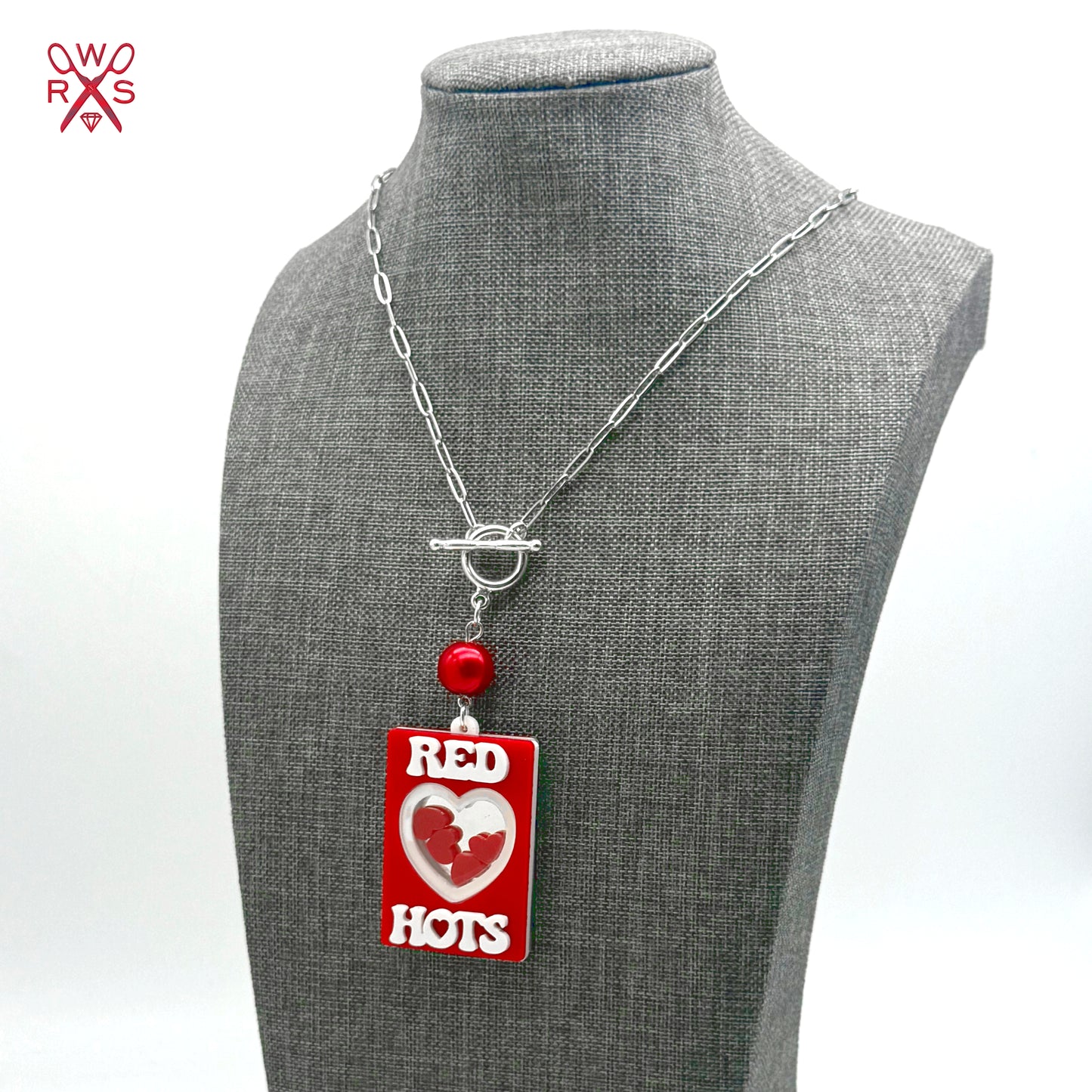 Red Hots Shaker Necklace