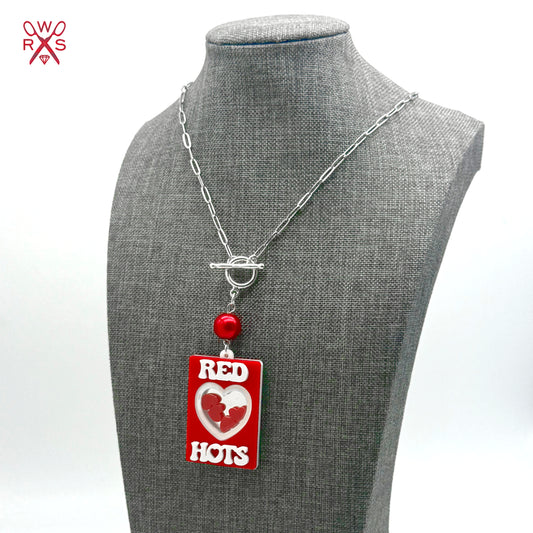 Red Hots Shaker Necklace