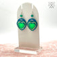 Revealed Secrets Heart Padlock Earrings in Laser Cut Acrylic