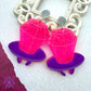 Ring Pop Dangles in Pink and Purple