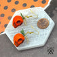 Skull Pumpkin Dangles