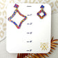 Sparkle Hoops Set in Pink Confetti
