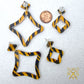Sparkle Hoops Set in Tigress