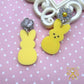 Sugar Bunny Dangles in Yellow