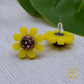 SALE Sunflower Studs Earring- Laser Cut Acrylic Earrings