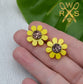 SALE Sunflower Studs Earring- Laser Cut Acrylic Earrings