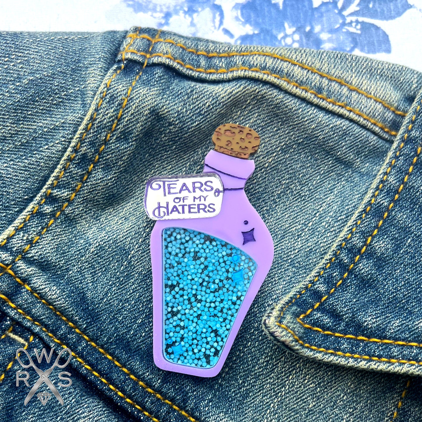 Tears of my Haters Brooch