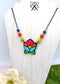 Vibrant Bloom Necklace - Laser Cut Acrylic Necklace