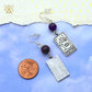 SALE Fortune Tarot Dangles - Charm Earrings