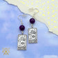 SALE Fortune Tarot Dangles - Charm Earrings