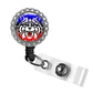 Red Wildcat University of Arizona Retractable Badge Reel ID Holder